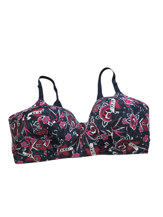 Torrid Curve Other - Torrid Curve Xoxo Graphic Wireless Bra Womens Size 38DDD Comfort Sexy Intimate